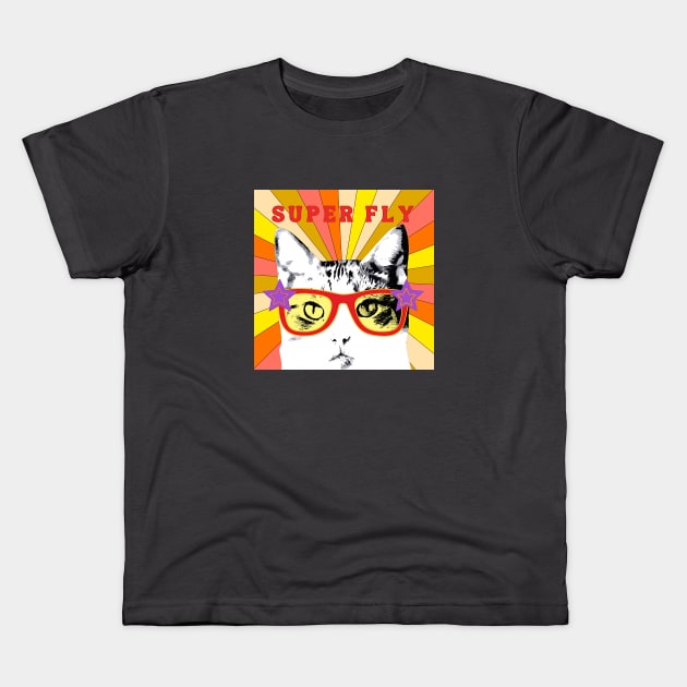 SuperFly Kids T-Shirt by BeDazzleMe